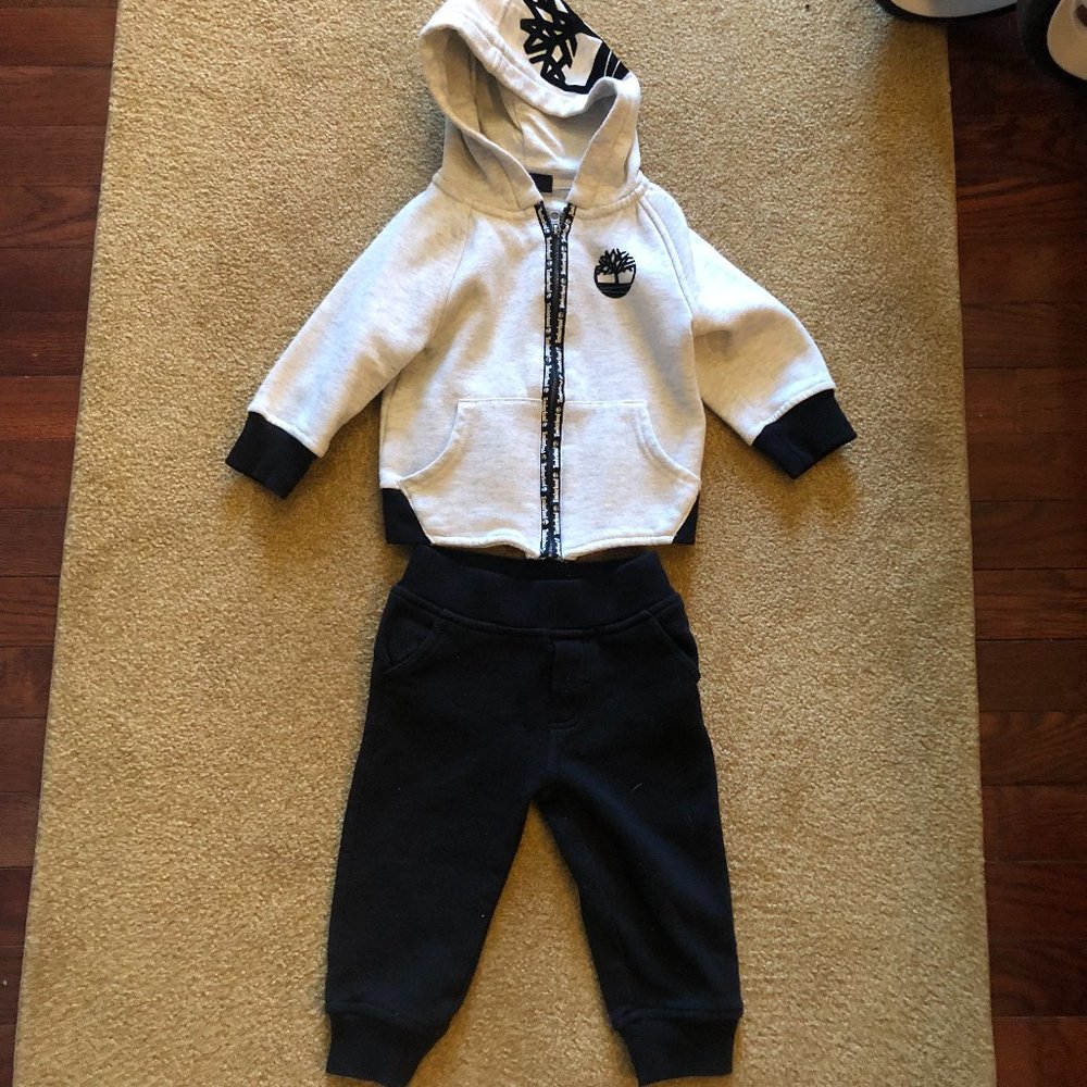 Baby Timberland Sweat Set